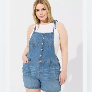 Torrid Blue Denim Jumpsuit